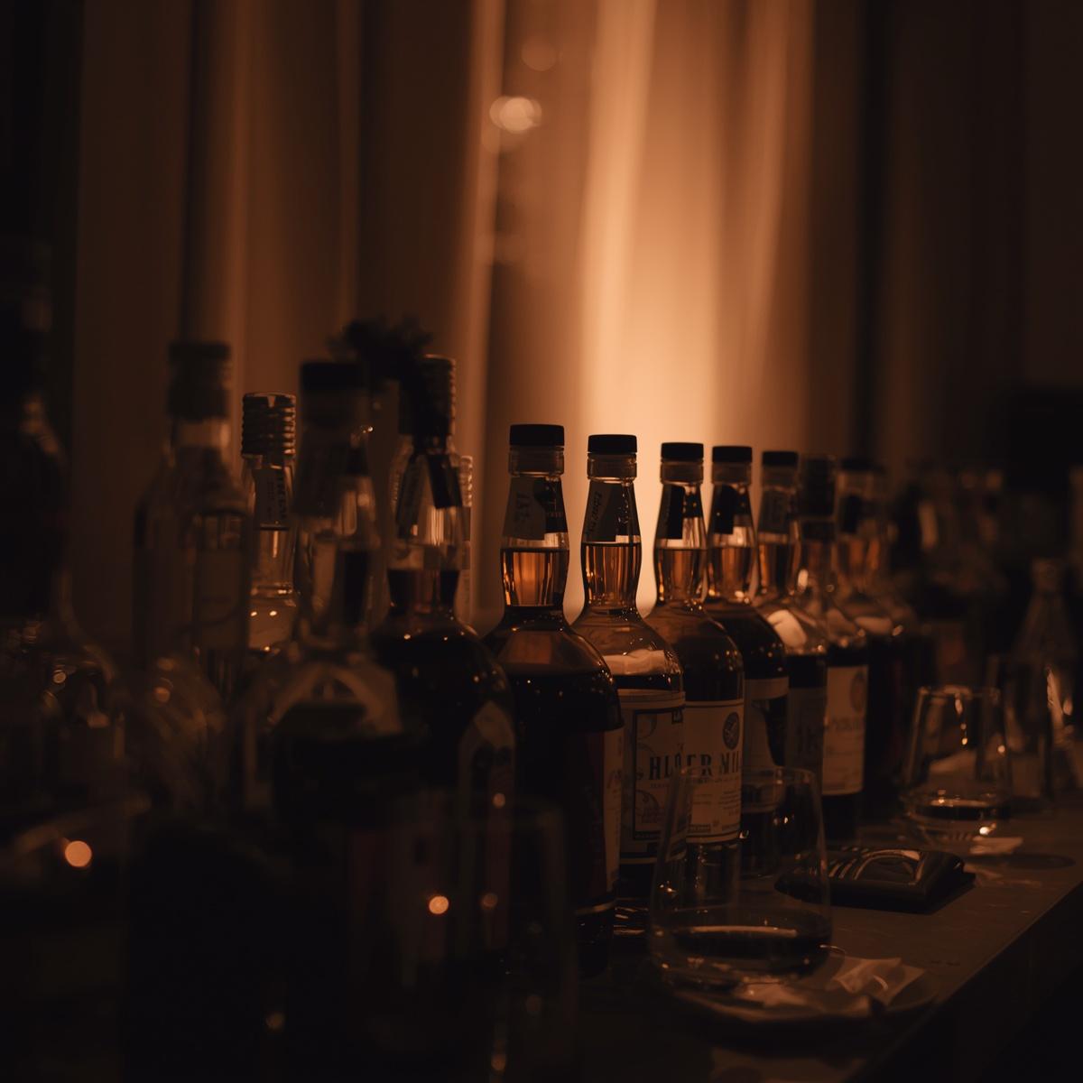 Barra de licores para matrimonio